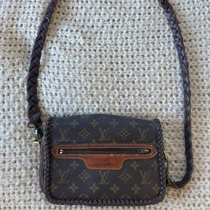 Authentic Louis Vuitton Vintage Boho revamped crossbody